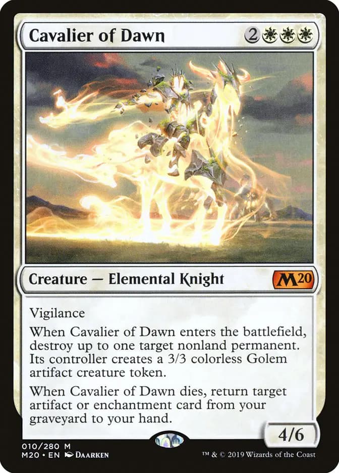 Card image of Cavalier of Dawn