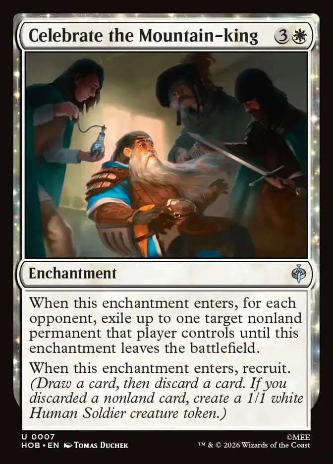 Card image of Celebrate the Mountain-king