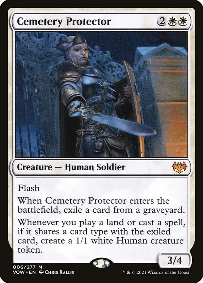 Card image of Cemetery Protector