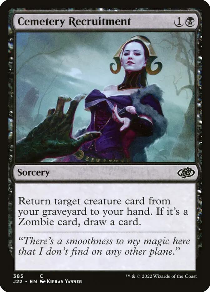 Card image of Cemetery Recruitment