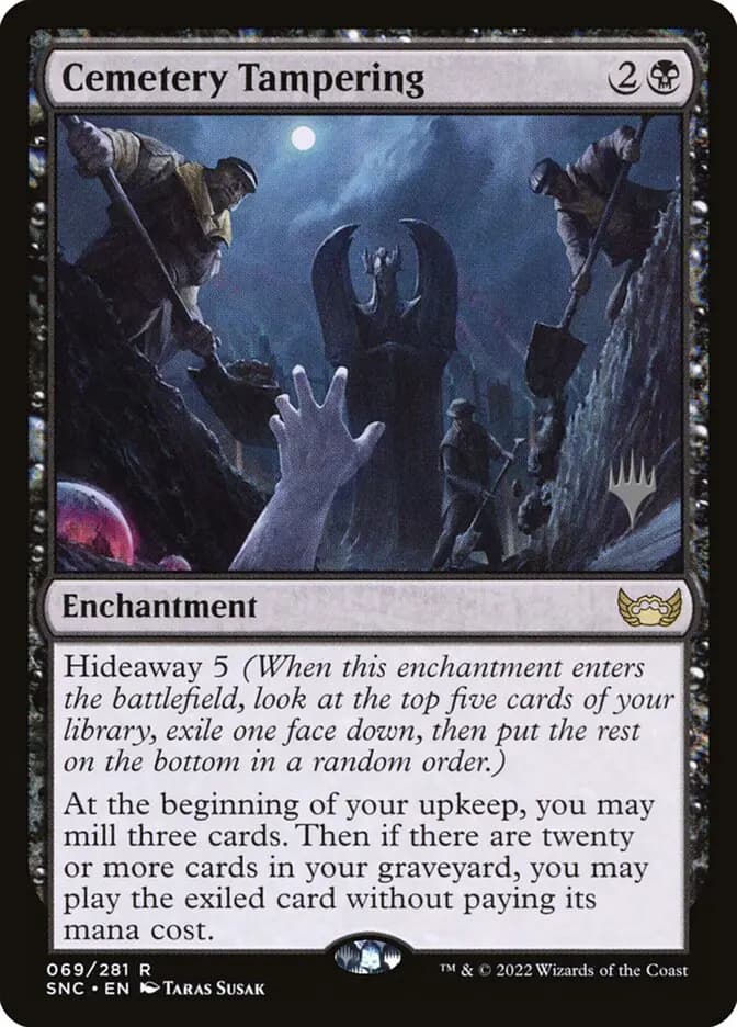 Card image of Cemetery Tampering