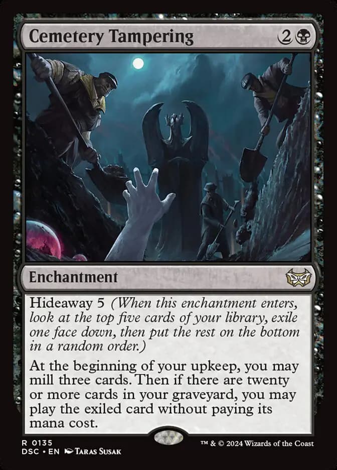 Card image of Cemetery Tampering
