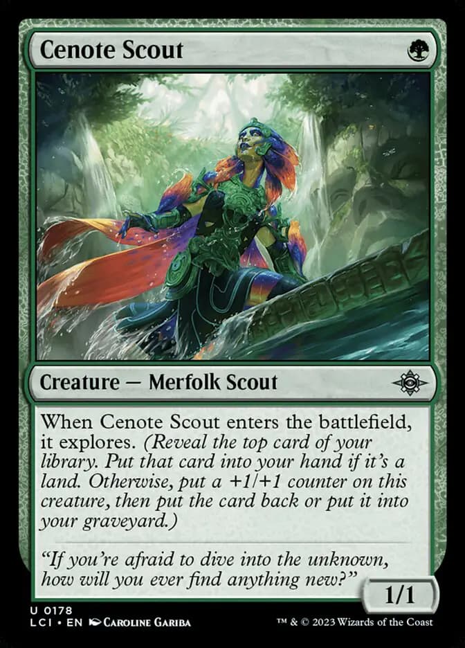 Card image of Cenote Scout