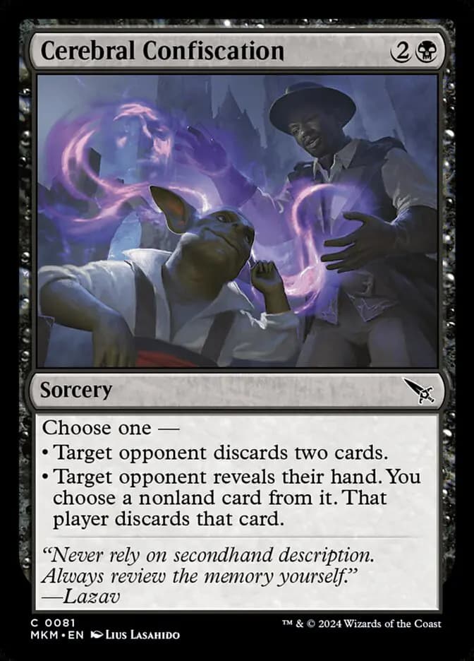 Card image of Cerebral Confiscation