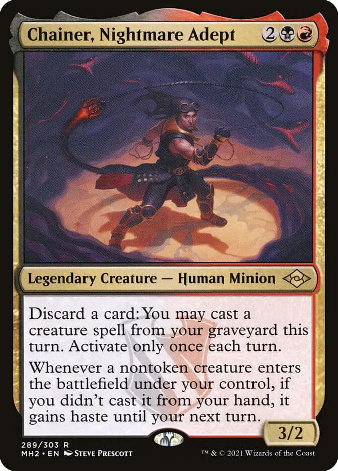 Card image of Chainer, Nightmare Adept
