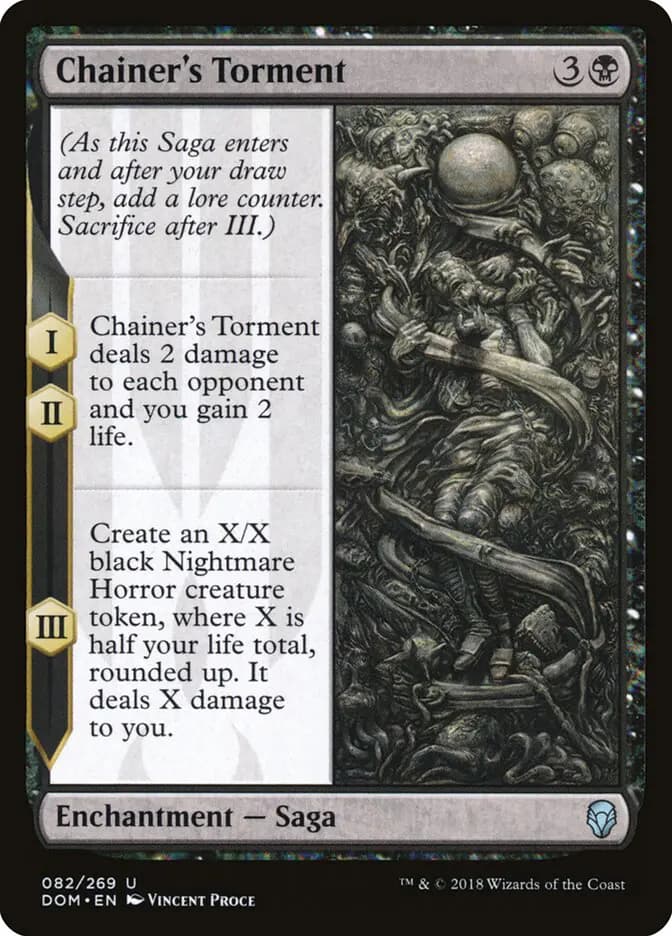 Card image of Chainer's Torment