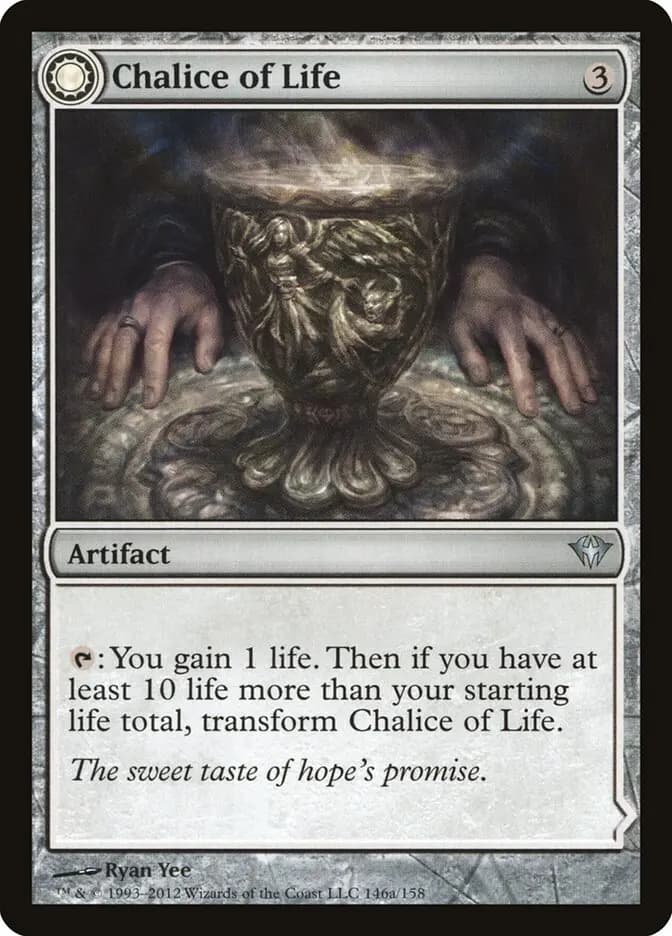 Card image of Chalice of Life / Chalice of Death