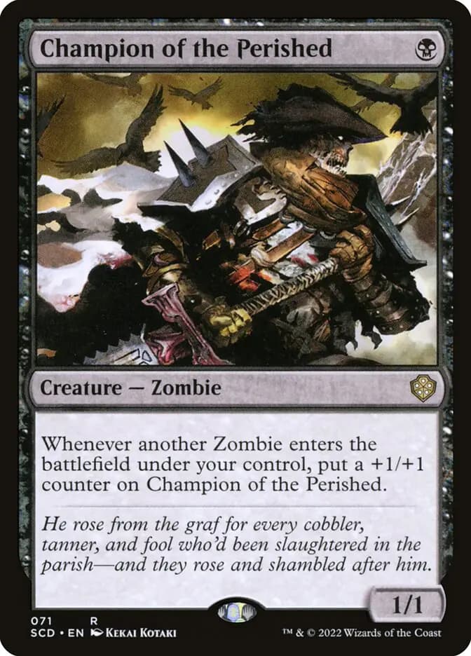 Card image of Champion of the Perished