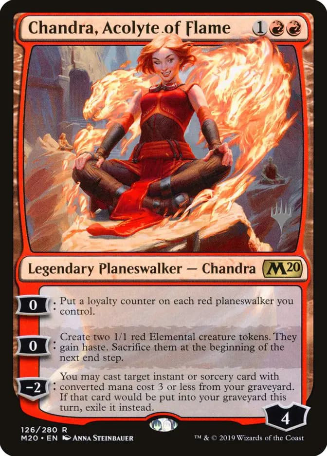 Card image of Chandra, Acolyte of Flame