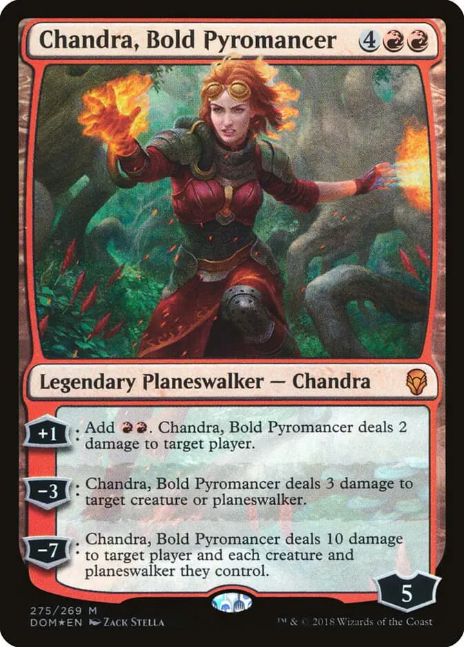 Card image of Chandra, Bold Pyromancer