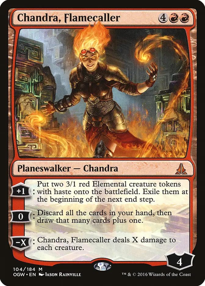 Card image of Chandra, Flamecaller