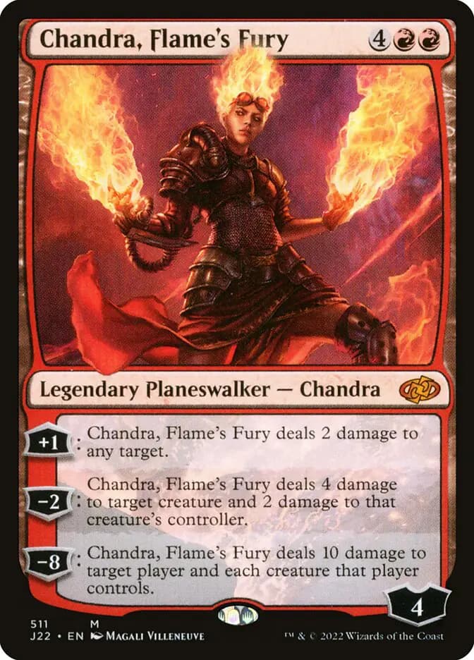 Card image of Chandra, Flame's Fury