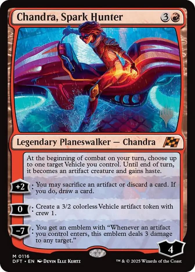 Card image of Chandra, Spark Hunter
