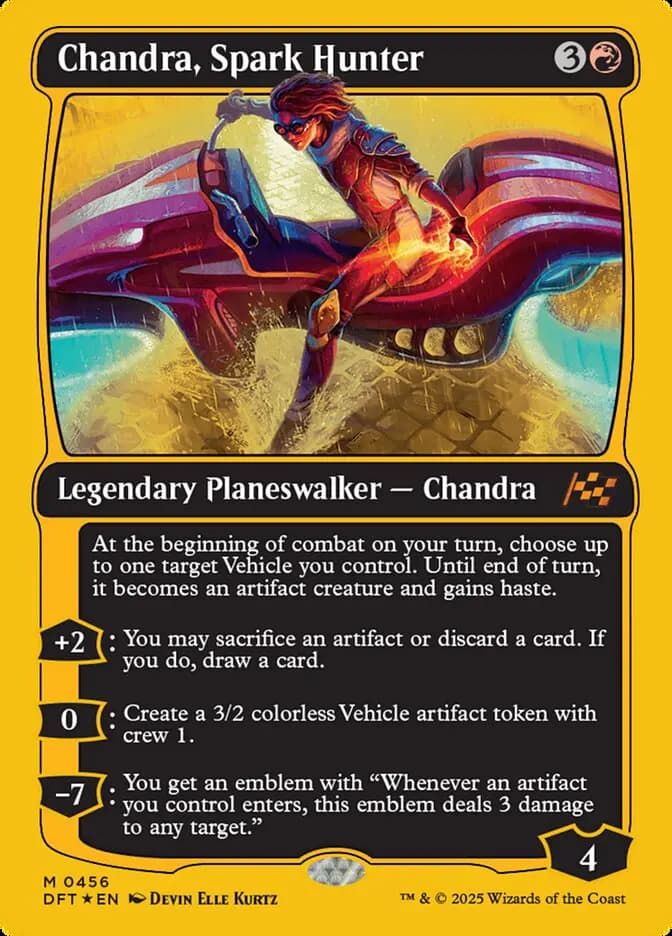 Chandra, Spark Hunter (Aetherdrift) #456 - buy magic cards Chandra, Spark Hunter (Aetherdrift) #456 - buy magic cards