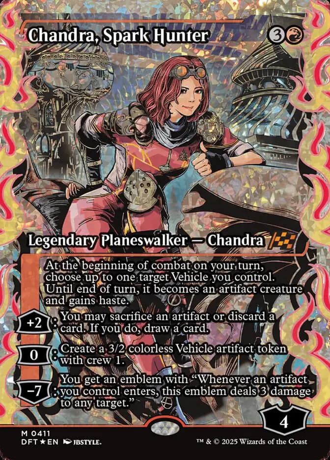 Card image of Chandra, Spark Hunter