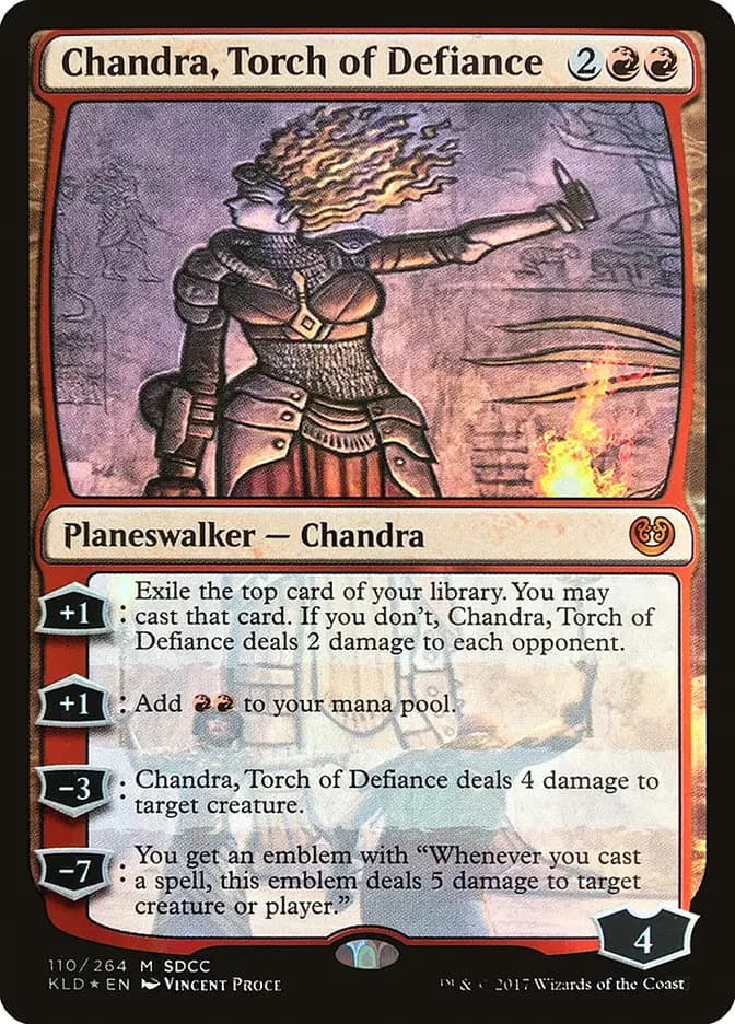 Card image of Chandra, Torch of Defiance