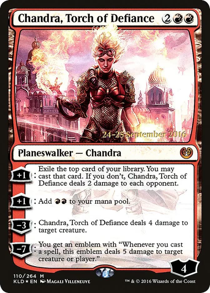 Card image of Chandra, Torch of Defiance