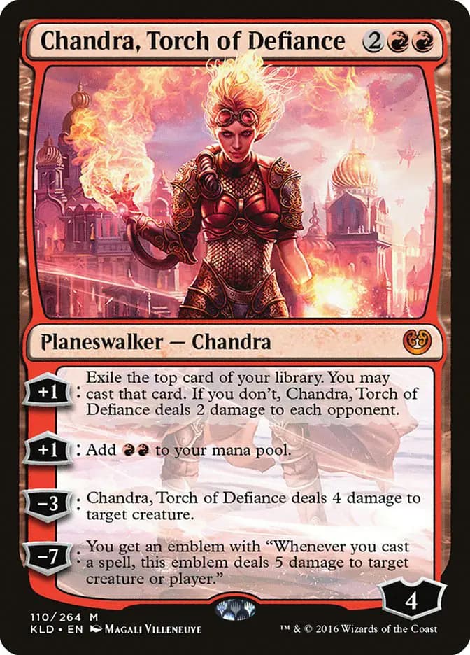 Card image of Chandra, Torch of Defiance