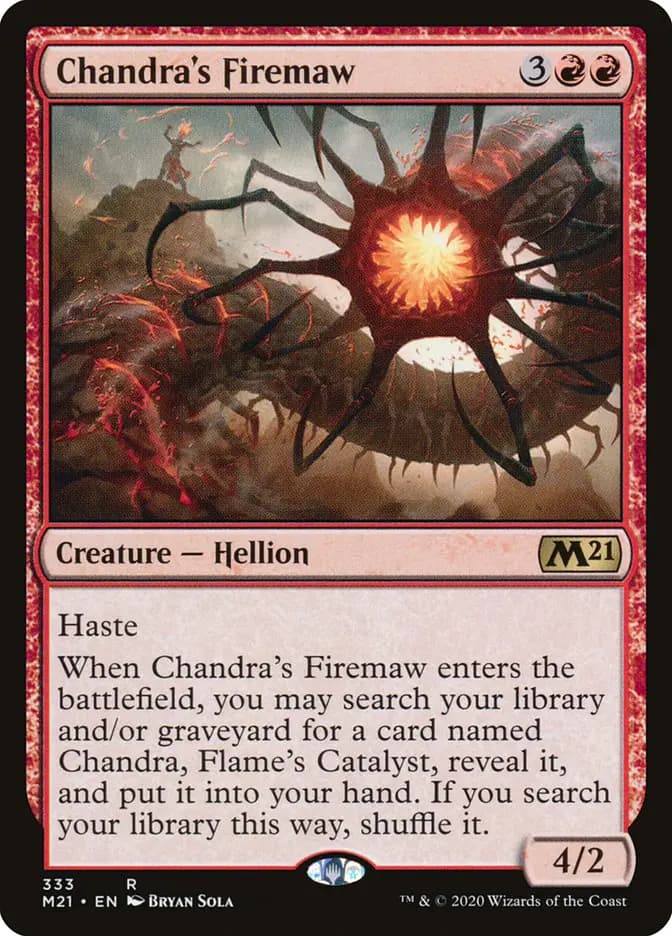 Card image of Chandra's Firemaw