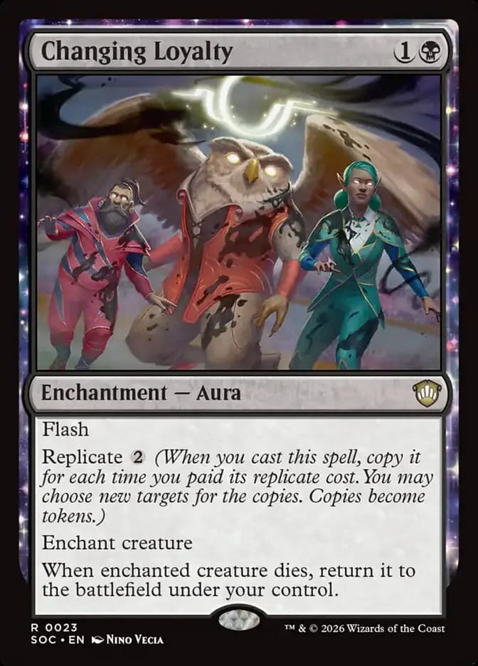 Card image of Changing Loyalty