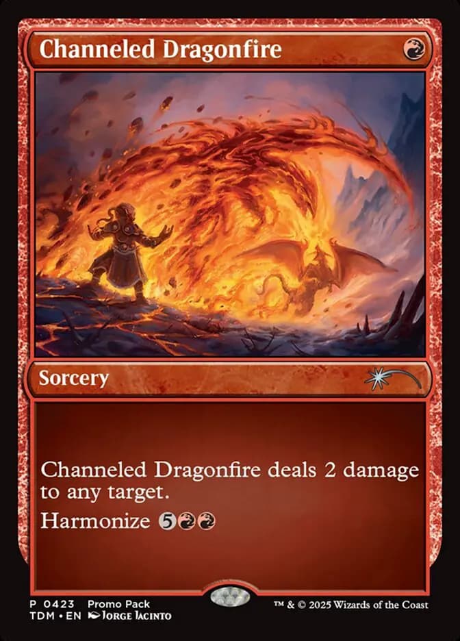 Card image of Channeled Dragonfire