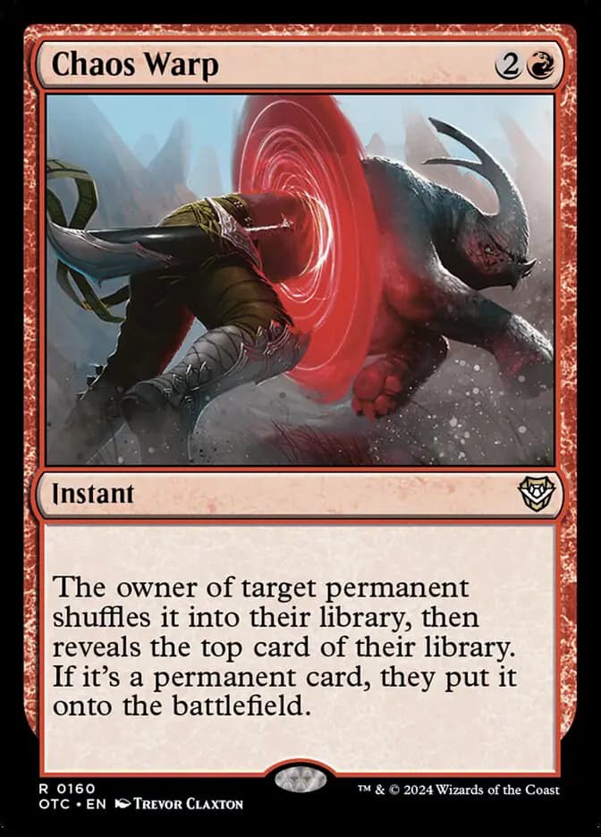 Card image of Chaos Warp