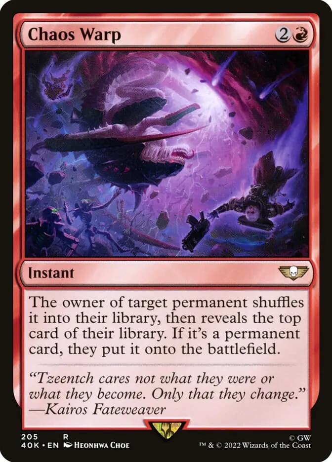 Card image of Chaos Warp