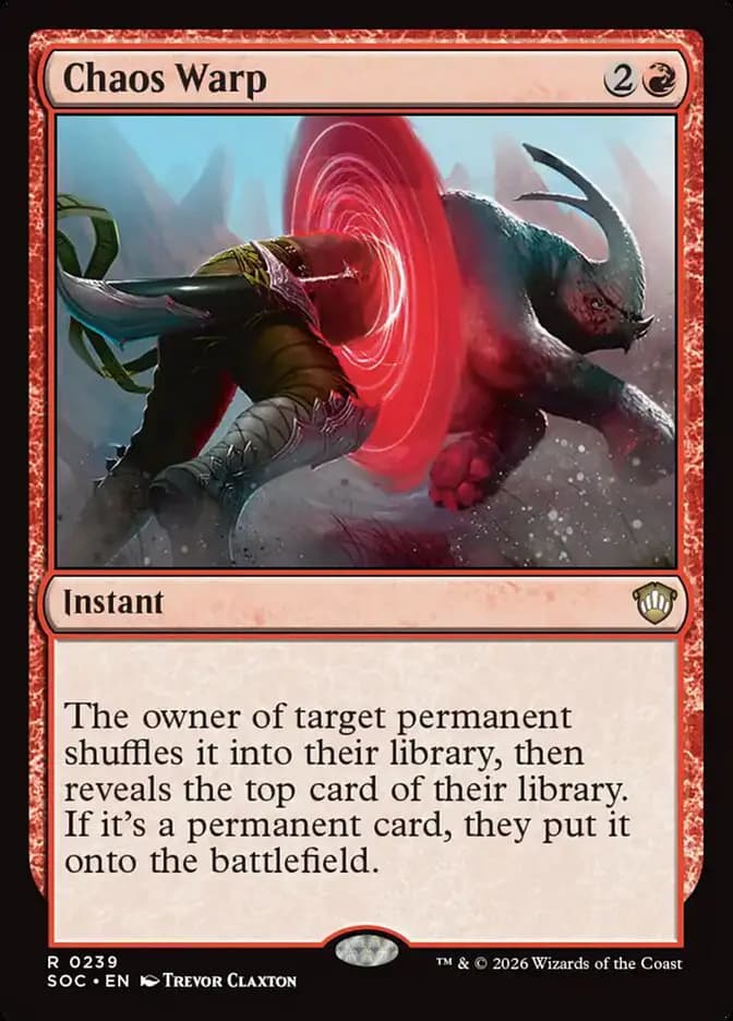 Card image of Chaos Warp