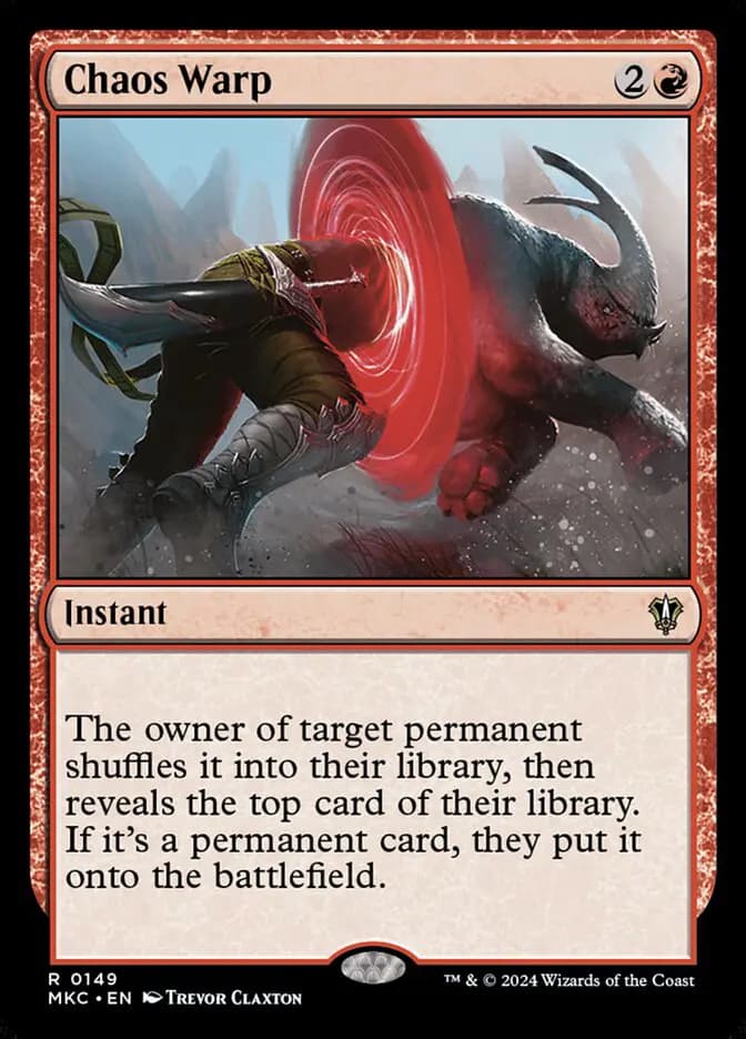 Card image of Chaos Warp