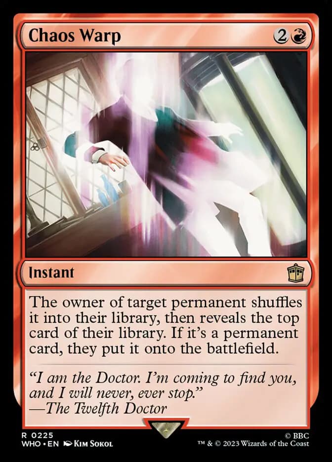 Card image of Chaos Warp