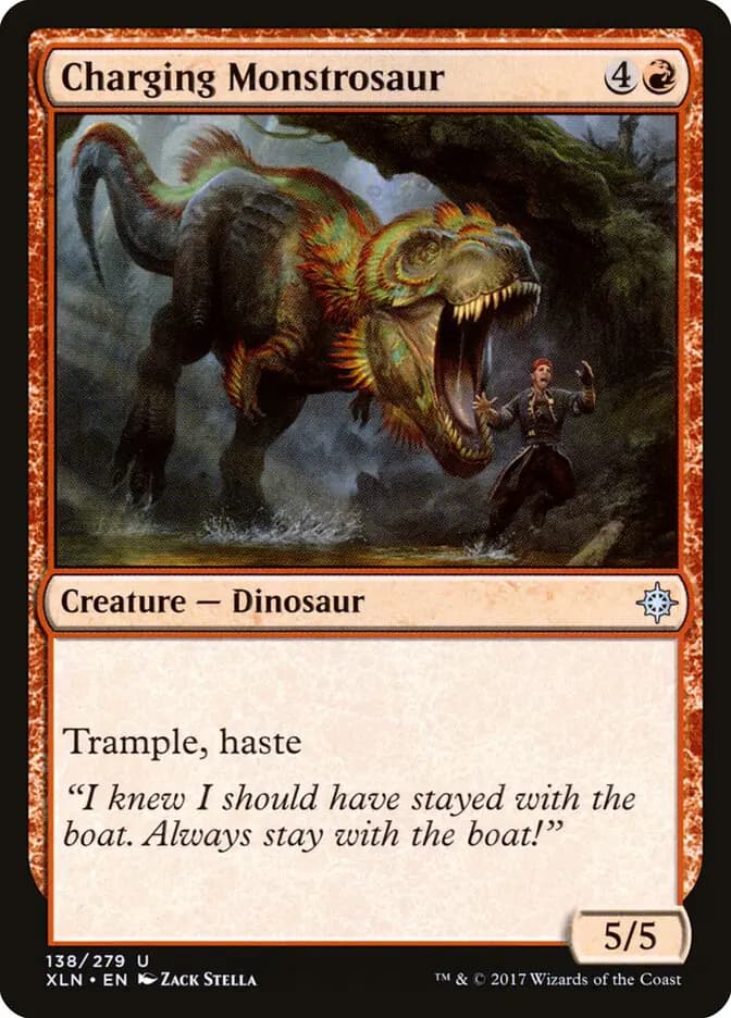 Card image of Charging Monstrosaur