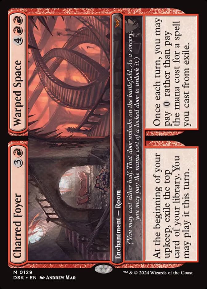 Card image of Charred Foyer / Warped Space