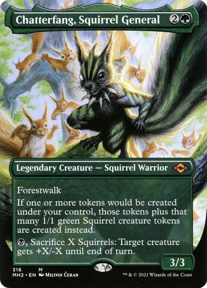 Card image of Chatterfang, Squirrel General