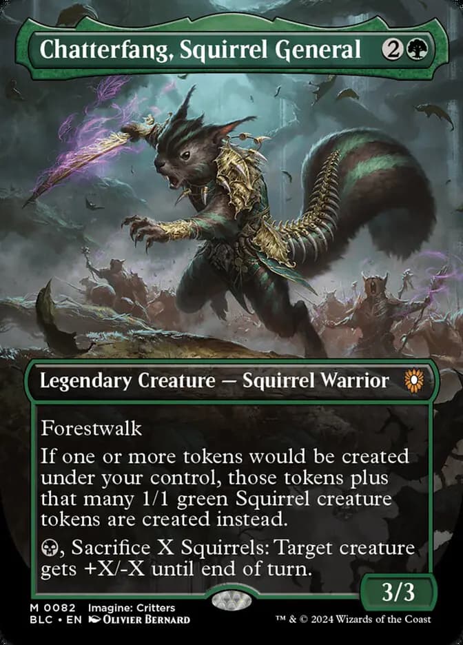 Card image of Chatterfang, Squirrel General