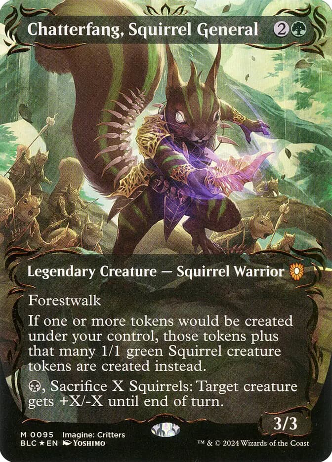 Card image of Chatterfang, Squirrel General