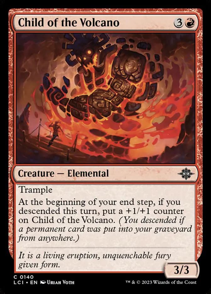 Card image of Child of the Volcano