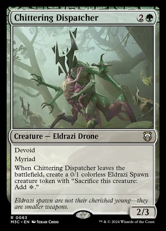 Card image of Chittering Dispatcher