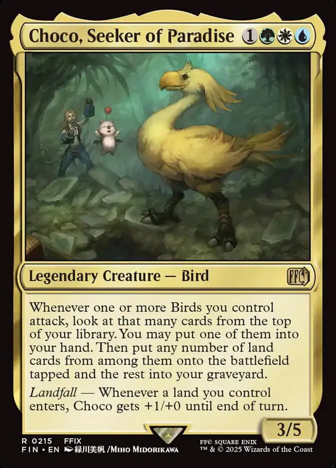 Card image of Choco, Seeker of Paradise
