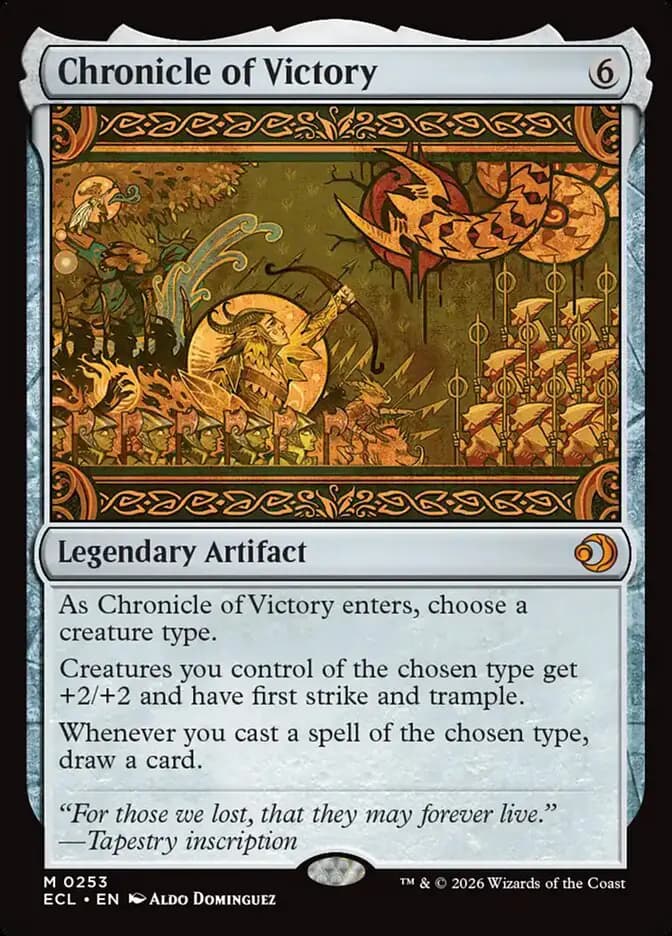 Card image of Chronicle of Victory