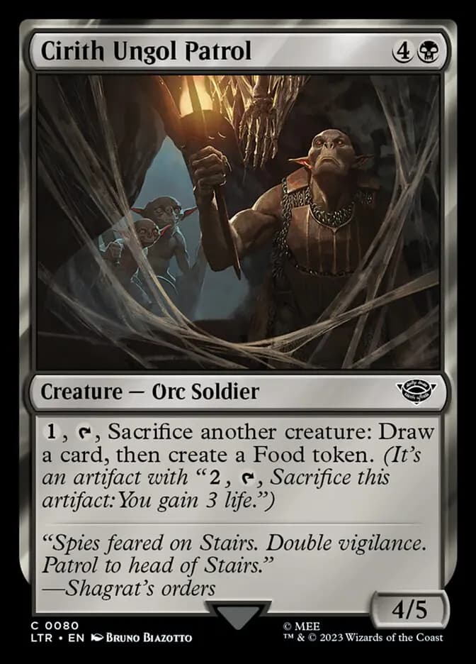 Card image of Cirith Ungol Patrol