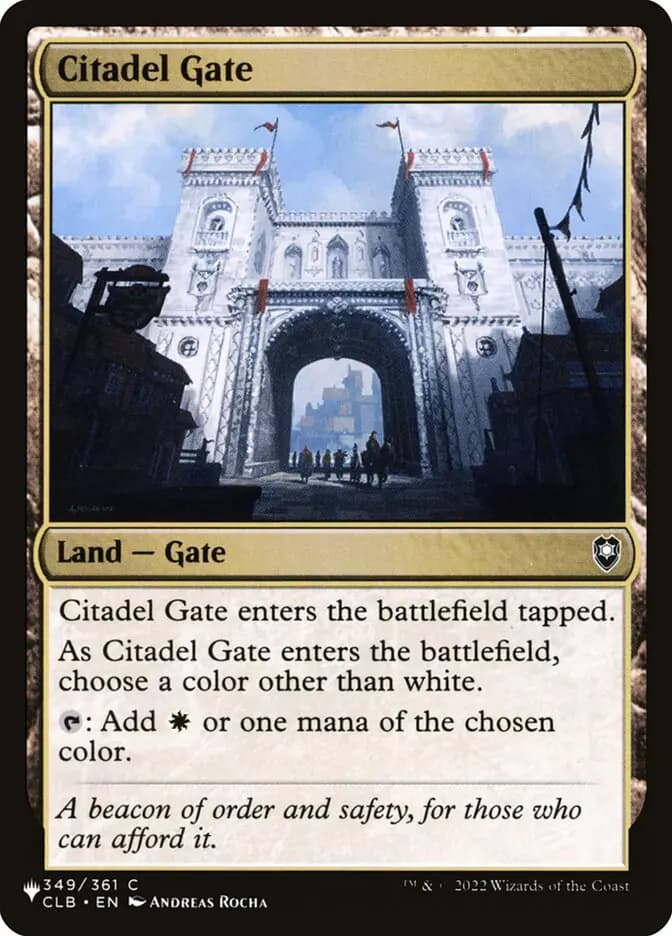 Card image of Citadel Gate