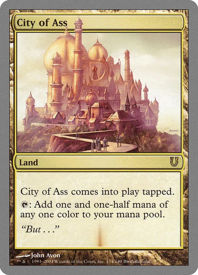 Card image of City of Ass