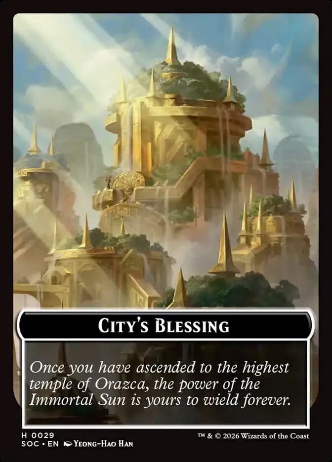 Card image of City's Blessing