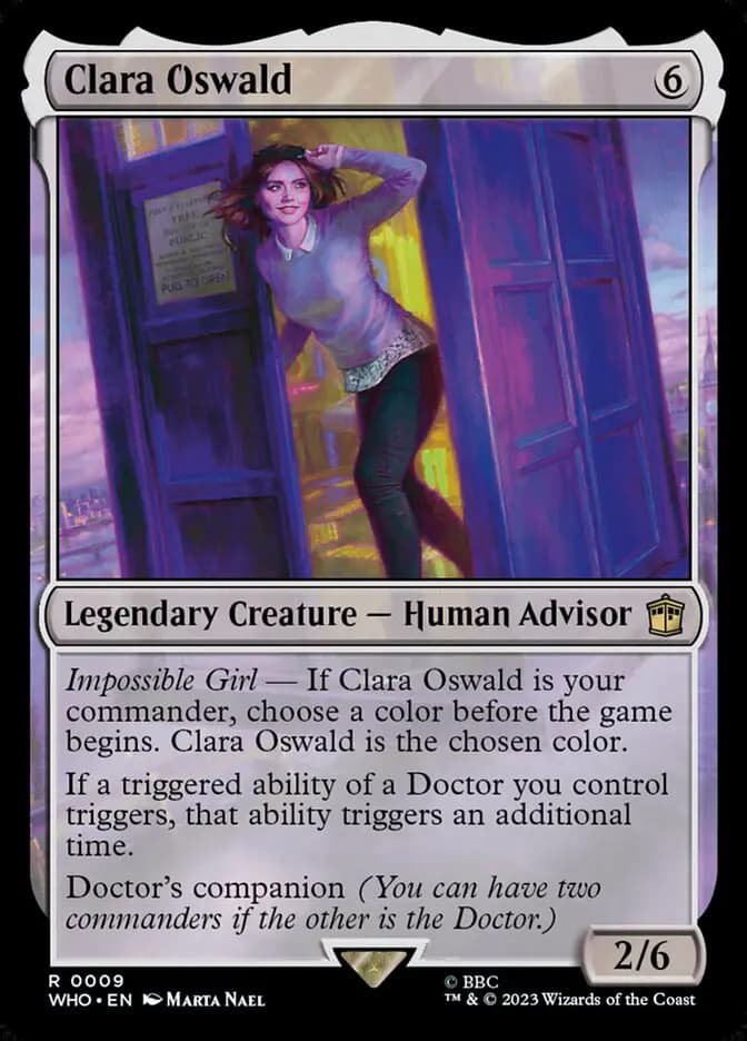Card image of Clara Oswald