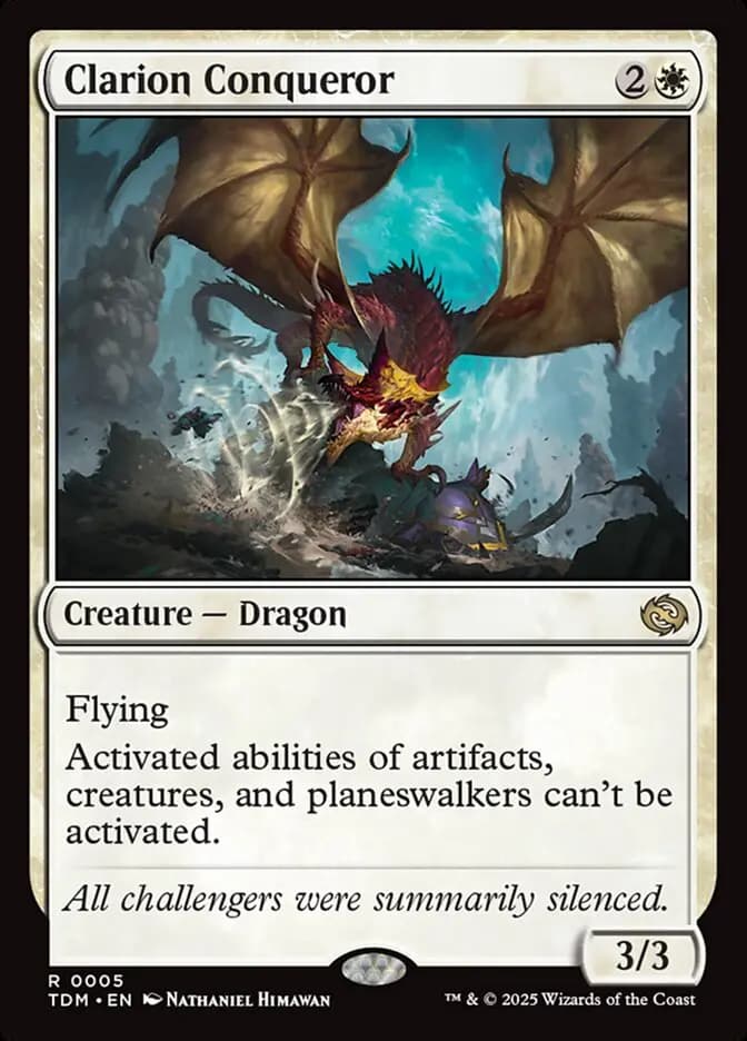 Card image of Clarion Conqueror