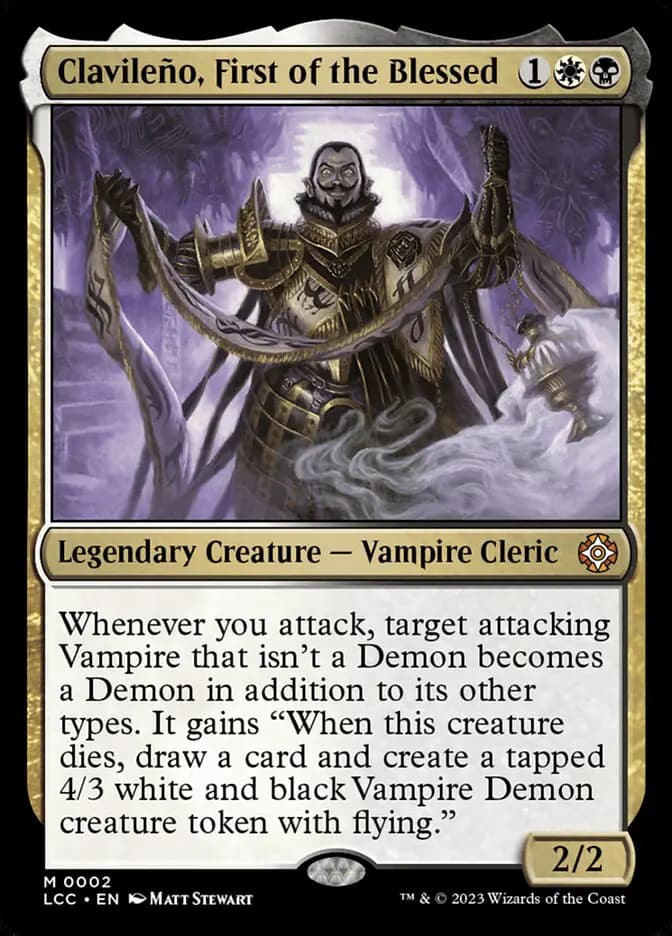 Card image of Clavileño, First of the Blessed