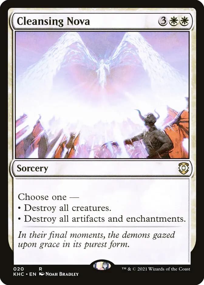 Card image of Cleansing Nova