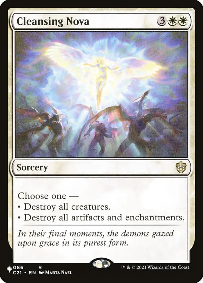 Card image of Cleansing Nova