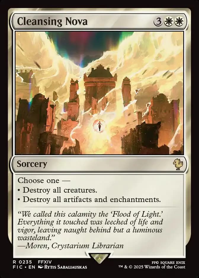 Card image of Cleansing Nova