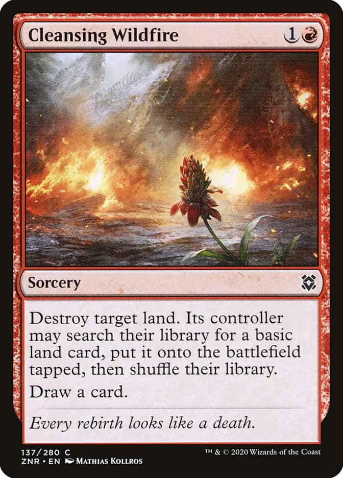 Card image of Cleansing Wildfire